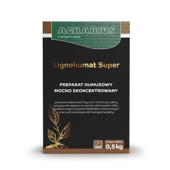 Lignohumat Super 0,5KG kwasy humusowe Agrarius